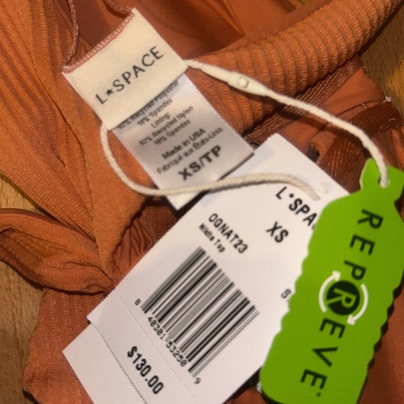 L*space Nikita Bikini Top and Sandy Bikini Bottom SET Sienna XS - Picture 6 of 7